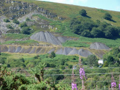 
Cwmbyrgwm Colliery, view from The British, July 2011